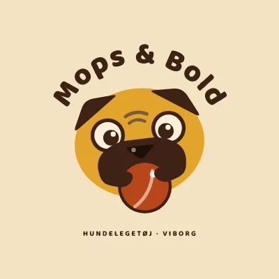 Mops med bold