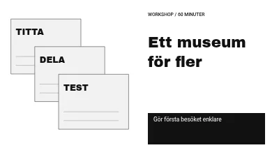 Sida 1 av Ett museum för fler människor