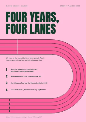 Strategy plan — run club
