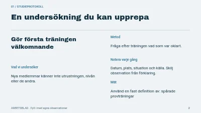 Sida 2 av En klubb för nya medlemmar