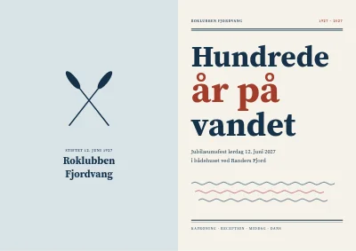 Roklubbens 100 års jubilæum