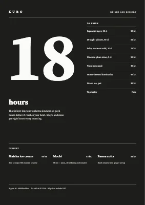 Page 2 of Ramen bar — menu with four bowls