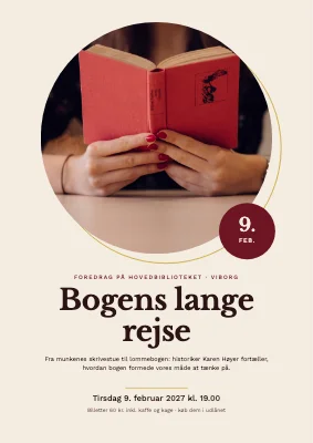 Foredrag på biblioteket — bogens historie