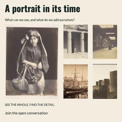 A portrait in its time · Photo ticket
