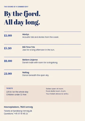 Page 2 of Fjordklang music festival in Lemvig