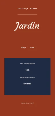 EVG et EVJF au jardin — Maja et Noa, Viborg