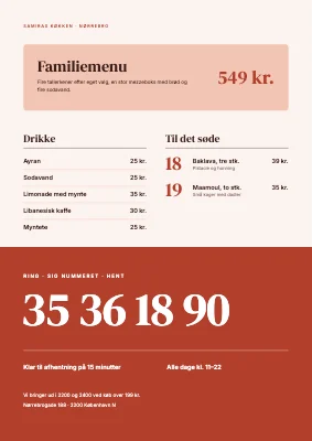 Side 2 af Takeaway — mezze og shawarma