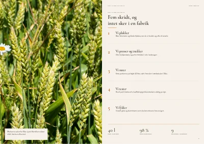 Side 4–5 af Produktkatalog for naturkosmetik – 24 sider