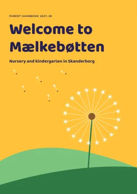 Parent handbook for a nursery – 32 pages