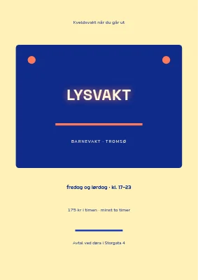 Barnevakt — Lysvagt i Skagen