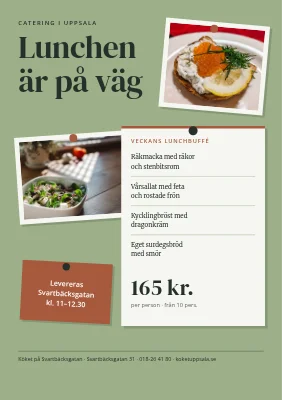 Catering — kontorslunch