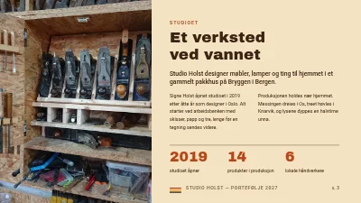 Side 3 av Designportefølje — produktdesigner