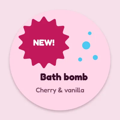 New bath bomb