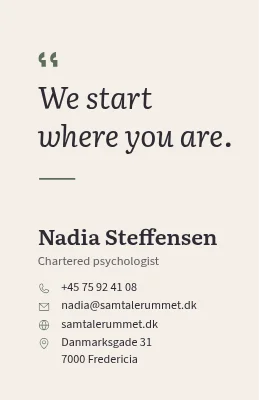 Where you are