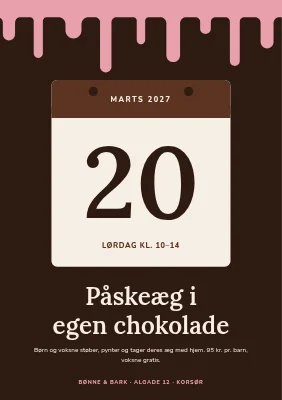 Påskeværksted hos chokolademager i Korsør