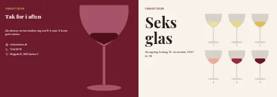Omslag af Smagehæfte til vinsmagning – 16 sider