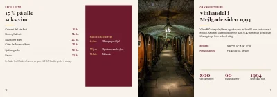 Side 14–15 af Smagehæfte til vinsmagning – 16 sider
