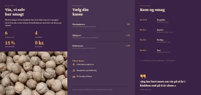 Side 2 af Vinklub: medlemskab og smagninger