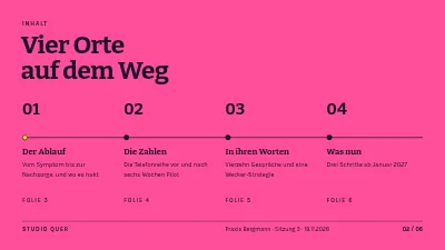 Seite 2 von Service Design — Patient Journey