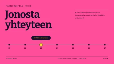 Palvelumuotoilu — potilaan polku