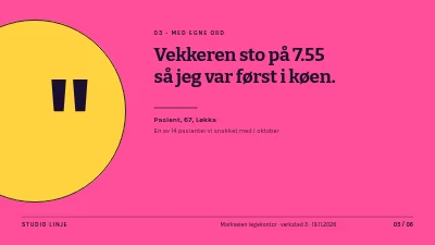 Side 5 av Tjenestedesign — pasientreise