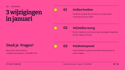 Pagina 6 van Servicedesign — patiëntreis