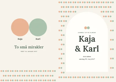 Barnedåb for tvillinger