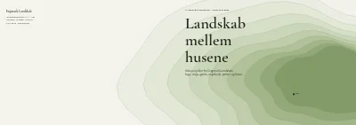 Omslag af Portfolio for landskabsarkitekt – 24 sider