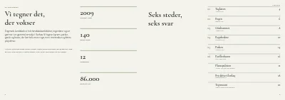 Side 2–3 af Portfolio for landskabsarkitekt – 24 sider