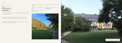 Side 14–15 af Portfolio for landskabsarkitekt – 24 sider