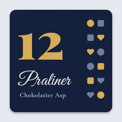 Tolv praliner