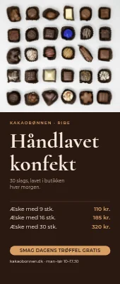 Roll-up til chokolatier — håndlavet konfekt