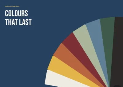 Brochure and colour card for a painting firm – 8 pages