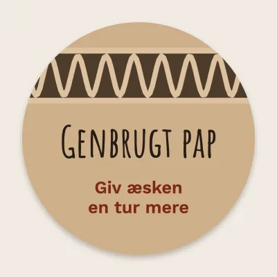 Genbrugt pap