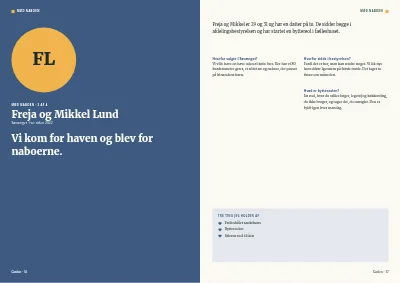 Side 36–37 af Medlemsblad for boligforening – 64 sider