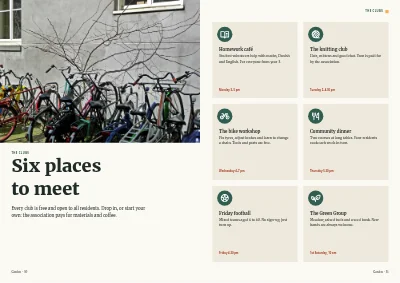 Pages 30–31 of Member magazine for a housing association – 64 pages