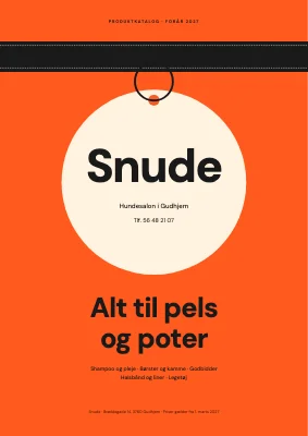 Produktkatalog — hundesalon