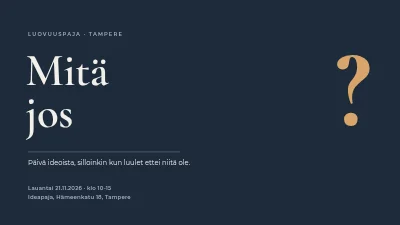 Sivu 1 – Luovuuden työpaja — Entä jos