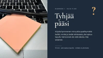 Sivu 3 – Luovuuden työpaja — Entä jos