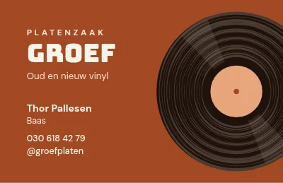 Pagina 1 van Zwart vinyl