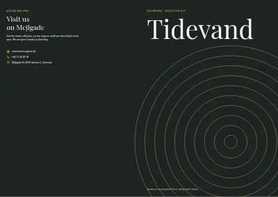Εξώφυλλο του Collection catalogue for a jewellery designer – 16 pages