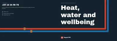 Cover of Brochure for a plumbing and heating firm – 16 pages