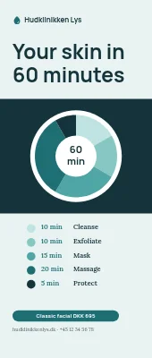 Beautician roll-up — your skin in 60 minutes