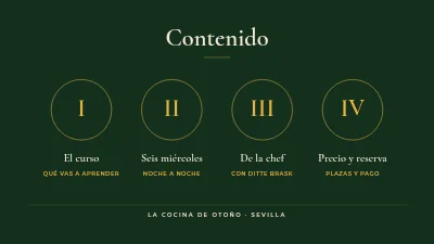 Página 2 de Curso de cocina — la cocina de otoño