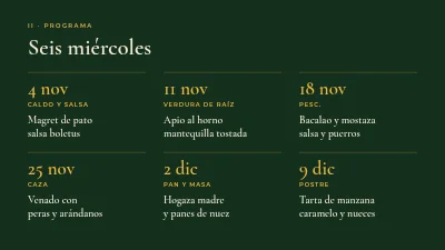 Página 4 de Curso de cocina — la cocina de otoño