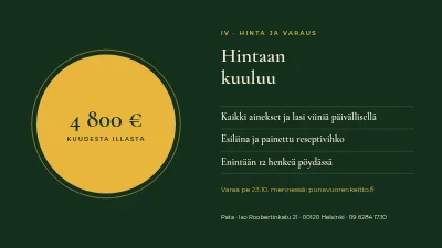 Sivu 6 – Ruoanlaittokurssi — syksyn keittiö