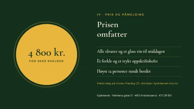 Side 6 av Matlagingskurs — høstkjøkkenet