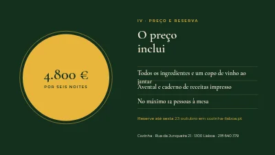 Página 6 de Curso de culinária — a cozinha de outono