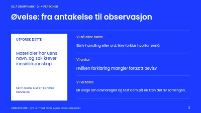 Side 3 av Åpning av arkivet