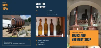 Brewery tours and shop